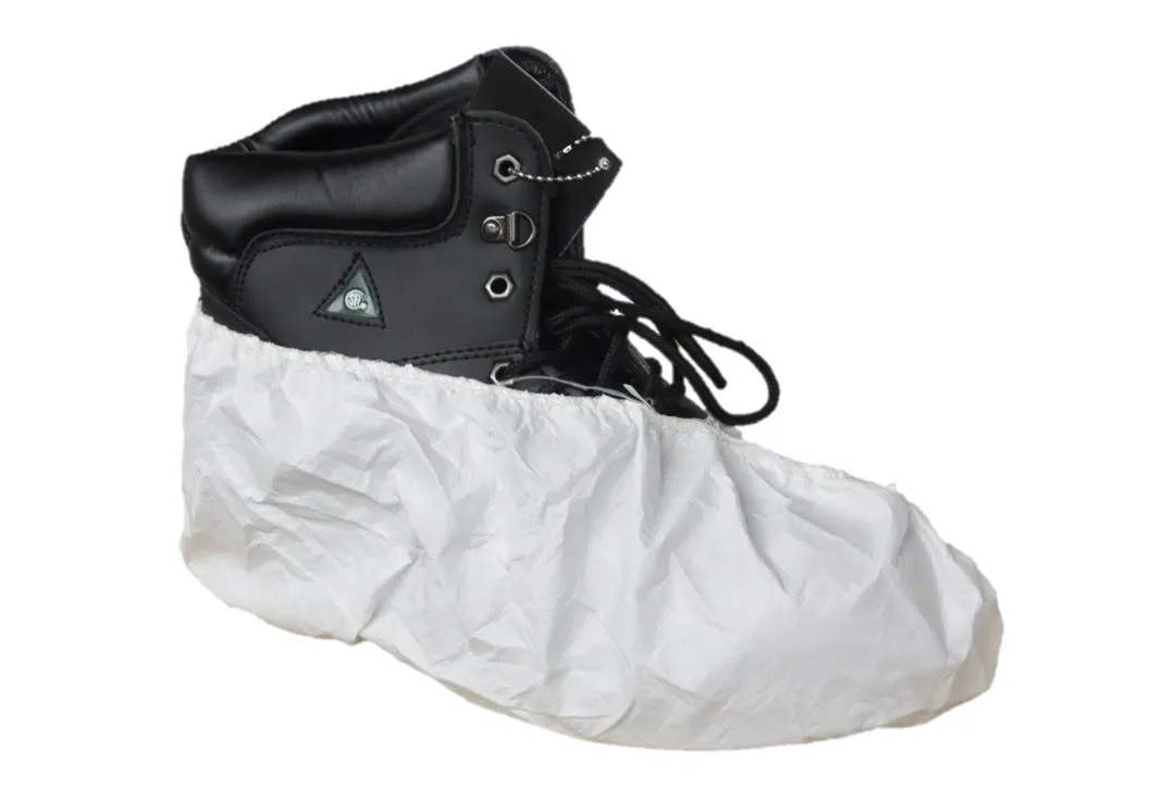 Non-Skid Disposable White Shoe Cover 100 Pairs