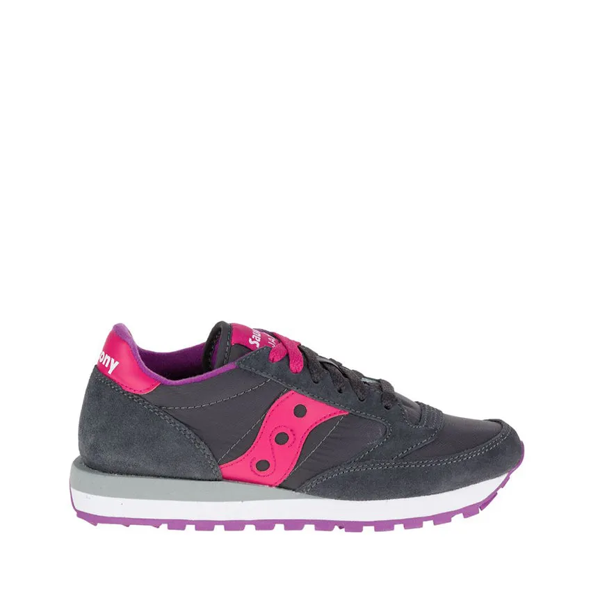 SAUCONY JAZZ ORIGINAL 1044-324 CARBONE - ROSA