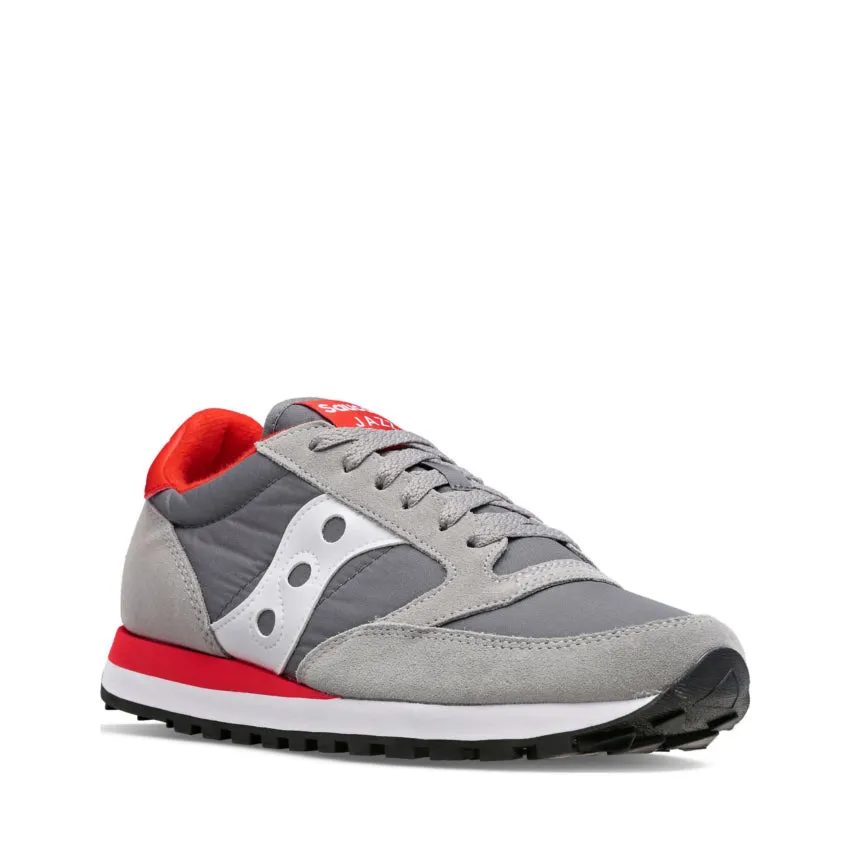 SAUCONY SNEAKERS JAZZ S2044-650 GRIGIO-BIANCO-ROSSO