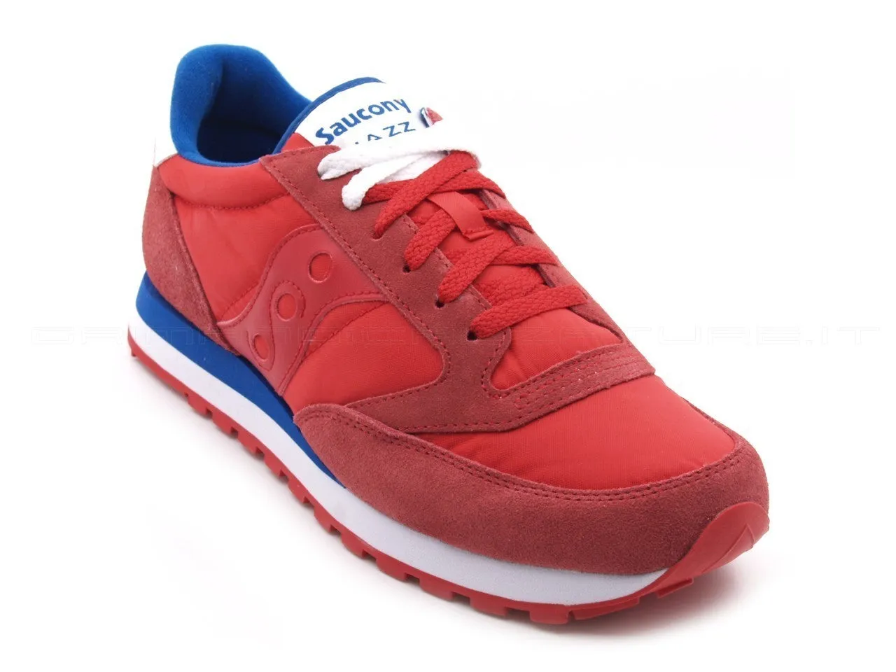 Saucony uomo Jazz Originals rosse