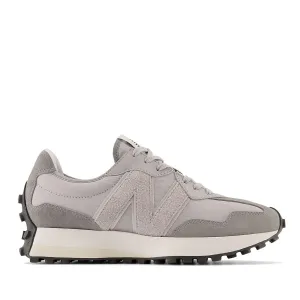 Scarpe Donna NEW BALANCE Sneakers 327 in Pelle Suede e Mesh colore Slate Grey e Rain Cloud